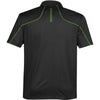 Stormtech Men's Black/Spring Green Prism Performance Polo