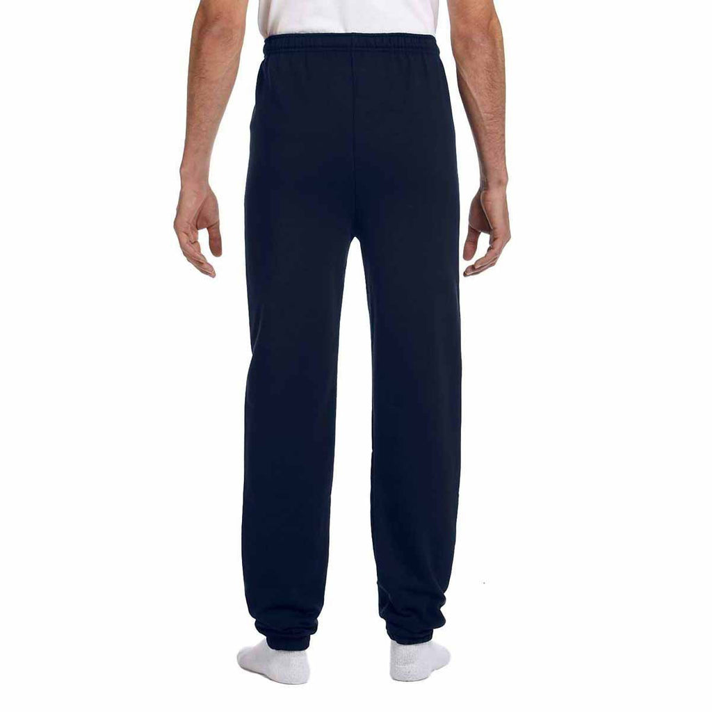 Champion Men's Navy Eco 9-Ounce Fleece Pant