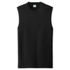 pc54sl-port-company-black-tee