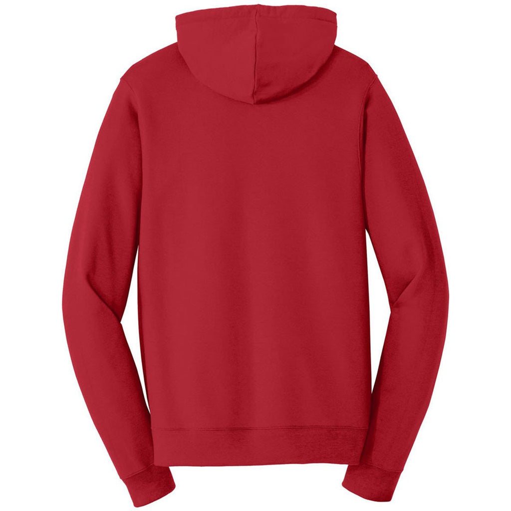 Port & Company Men's Team Cardinal Fan Favorite Fleece Full-Zip Hooded Sweatshirt