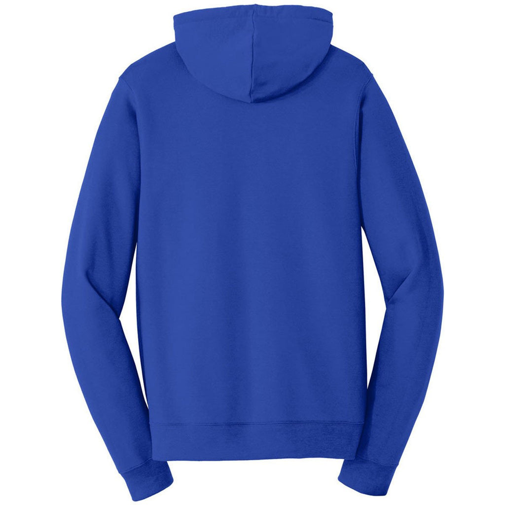 Port & Company Men's True Royal Fan Favorite Fleece Full-Zip Hooded Sweatshirt