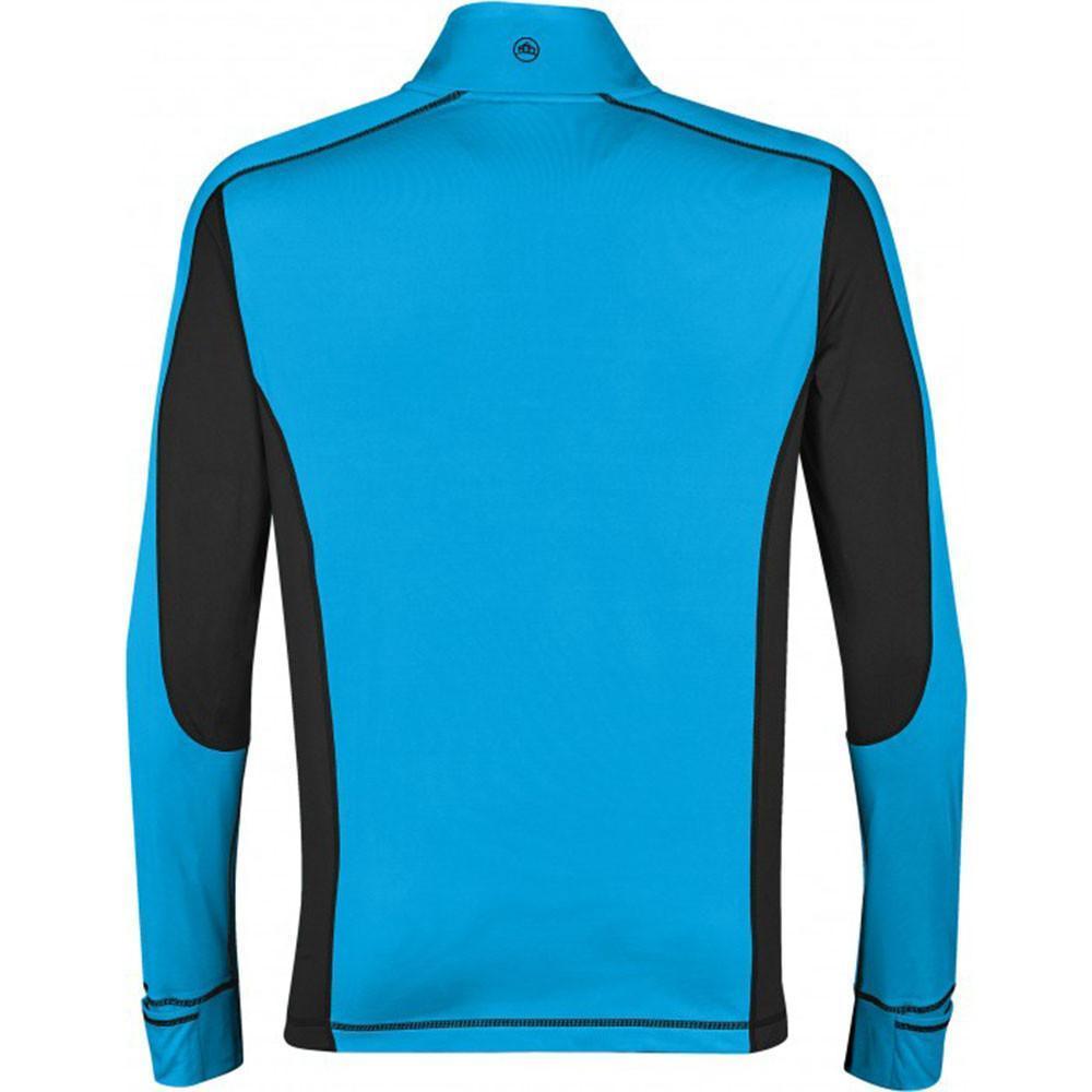 Stormtech Men's Electric Blue/Black Phoenix Lightweight Quarter Zip