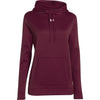 under-armour-women-burgundy-fleece-hoody