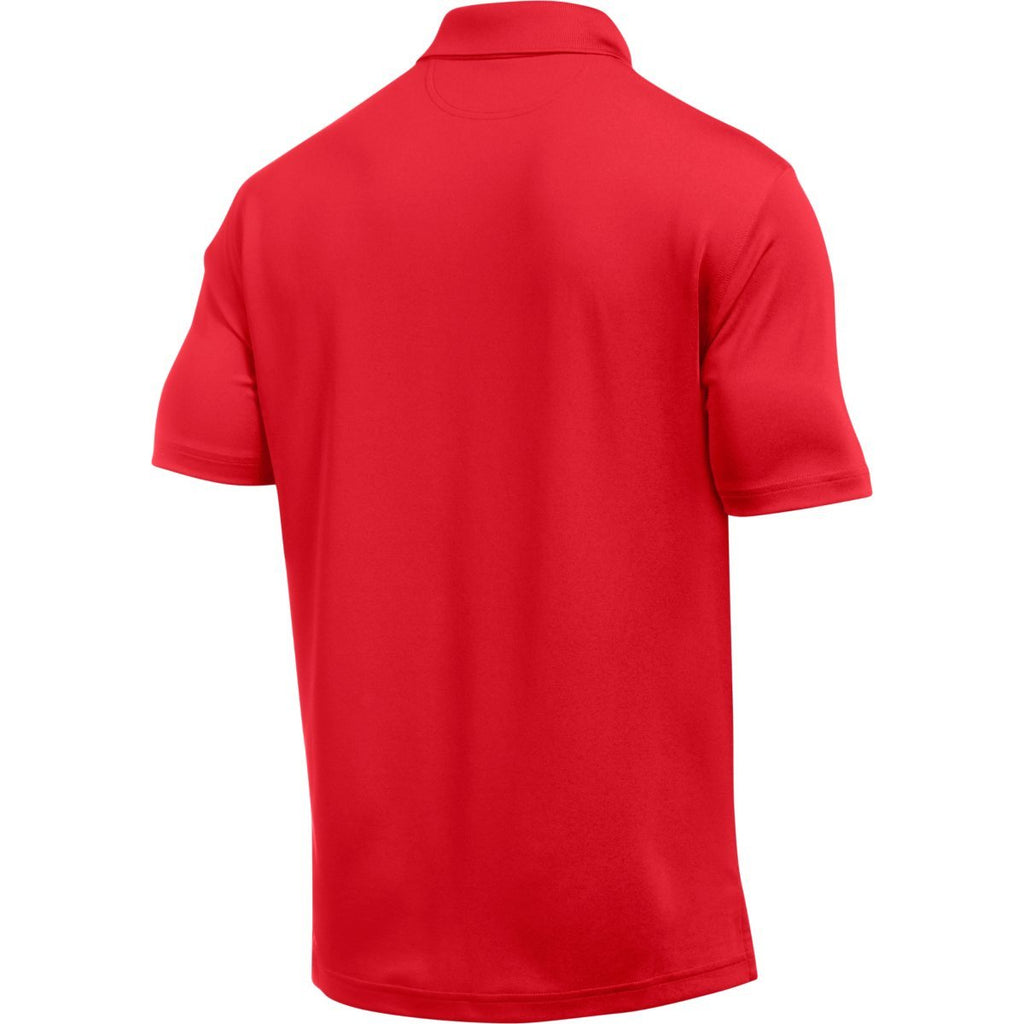 Under Armour Corporate Men's Red Performance Polo