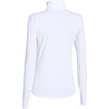 Under Armour Women's White Streaker Half Zip