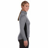 Champion Women's Stone Grey/Black Performance 5.4-Ounce Colorblock Full-Zip Jacket