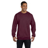 Champion Men's Maroon Crewneck Sweatshirt