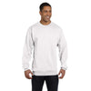 Champion Men's White Crewneck Sweatshirt