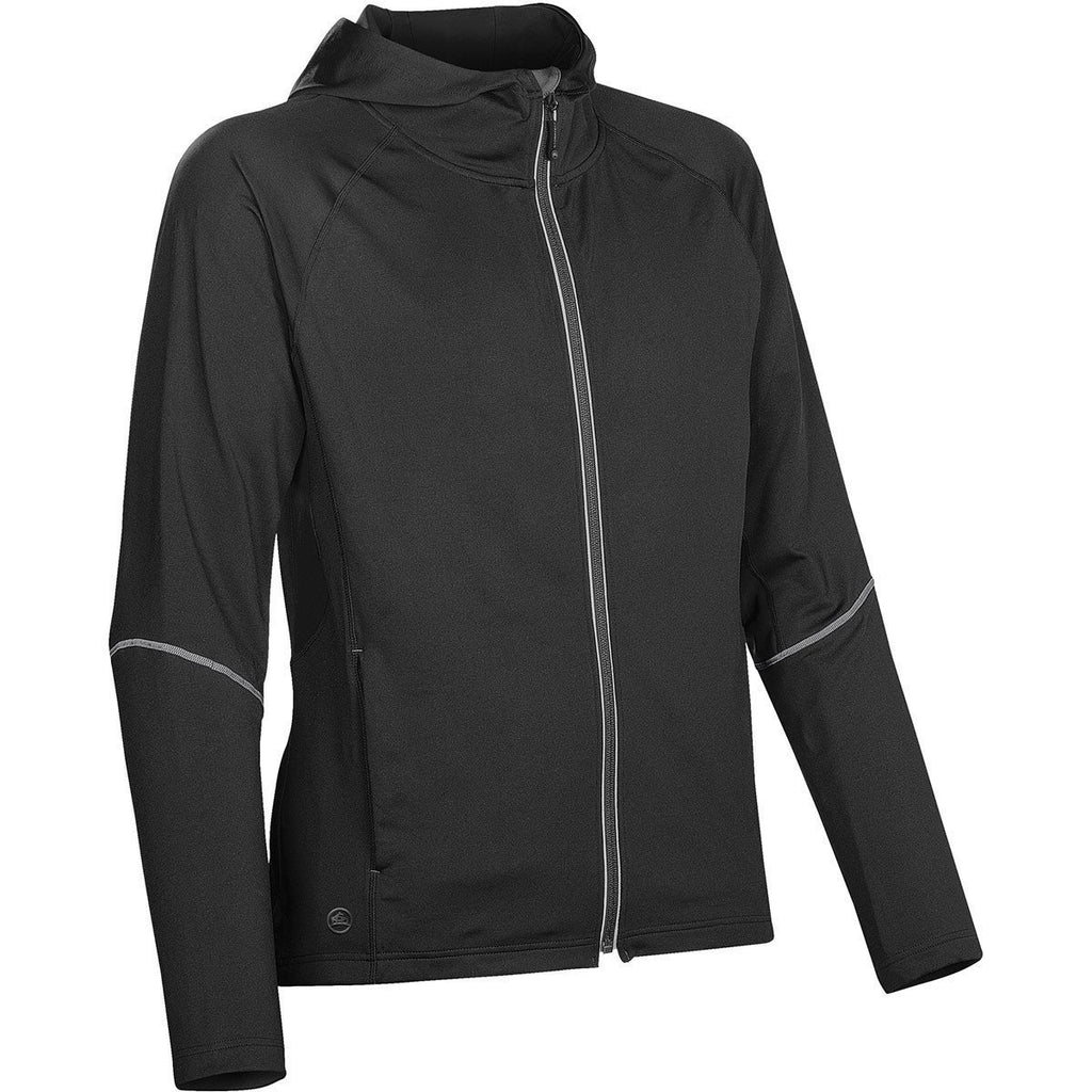 Stormtech Men's Black/Reflective Lotus H2X-Dry Full-Zip Jacket