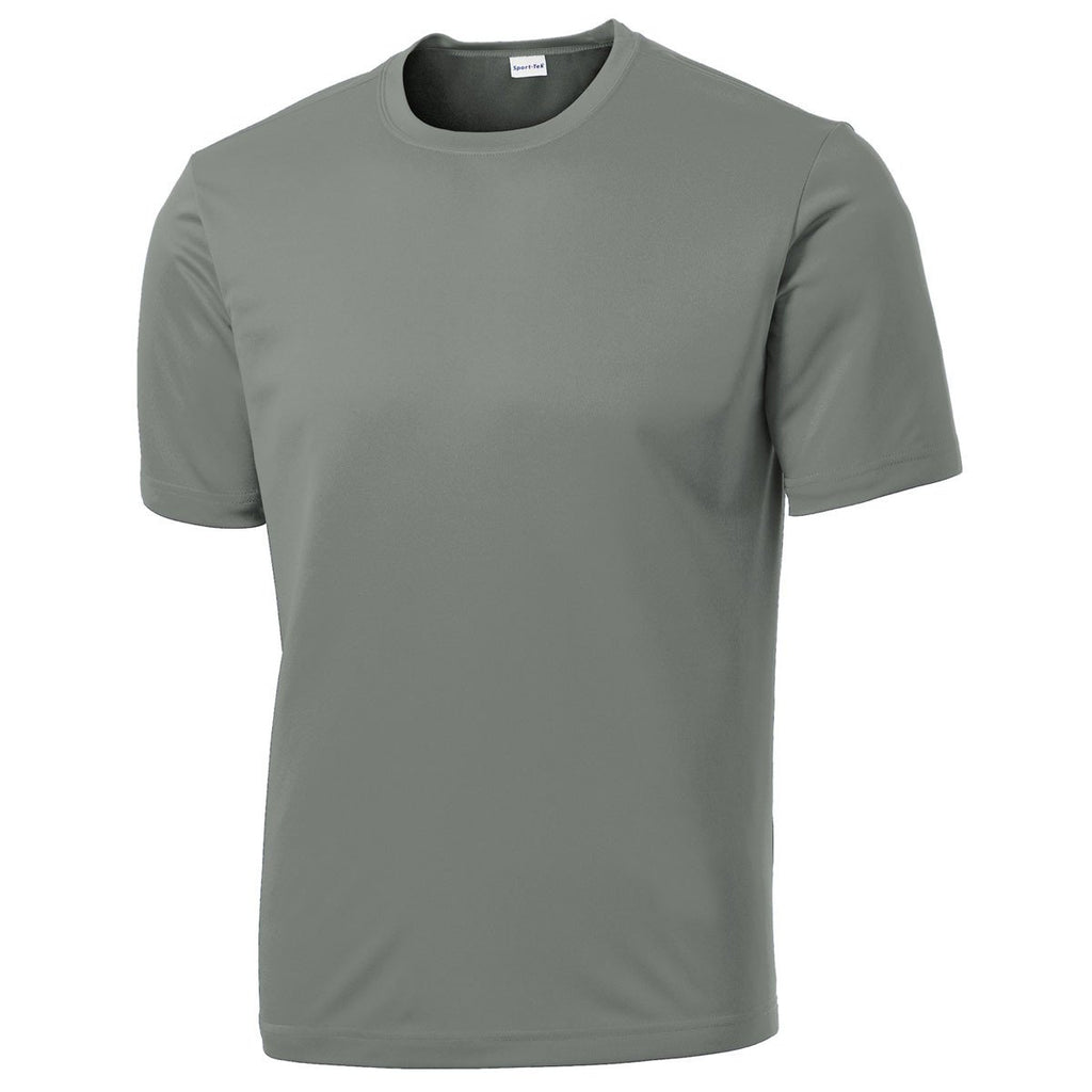 Sport-Tek Men's Grey Concrete PosiCharge Competitor Tee