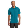 st685-sport-tek-turquoise-polo