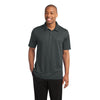 st690-sport-tek-charcoal-textured-polo