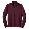 sport-tek-burgundy-stretch-pullover