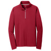 sport-tek-red-textured-pullover