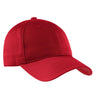 stc10-sport-tek-red-nylon-cap