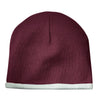 stc15-sport-tek-burgundy-knit-cap