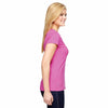 Champion Women's Sport Charity Pink for Team 365 Vapor Cotton Short-Sleeve V-Neck