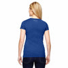 Champion Women's Sport Royal for Team 365 Vapor Cotton Short-Sleeve V-Neck