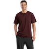 t210-sport-tek-burgundy-henley