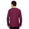 Champion Men's Sport Maroon Vapor Cotton Long-Sleeve T-Shirt