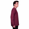 Champion Men's Sport Maroon Vapor Cotton Long-Sleeve T-Shirt