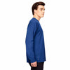 Champion Men's Sport Royal Vapor Cotton Long-Sleeve T-Shirt