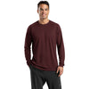 t473ls-sport-tek-burgundy-t-shirt