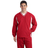 tjst62-sport-tek-red-wind-shirt