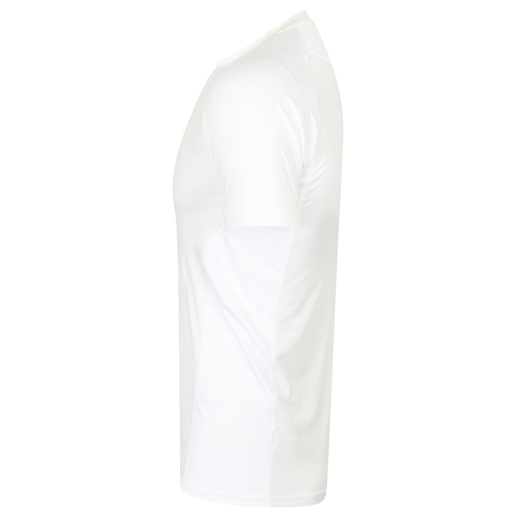 Tombo Men's White Slim Fit T-Shirt