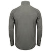 Tombo Men's Grey Marl Long Sleeve 1/4 Zip Performance Top