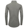 Tombo Women's Grey Marl Long Sleeve 1/4 Zip Performance Top