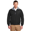 Port Authority Men's True Black/Grey Tall Challenger Jacket