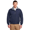 Port Authority Men's True Navy/Grey Heather Tall Challenger Jacket