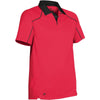 Stormtech Men's Scarlet/Black Crossover Performance Polo