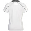 Stormtech Women's Tech White/Graphite Crossover Performance Polo