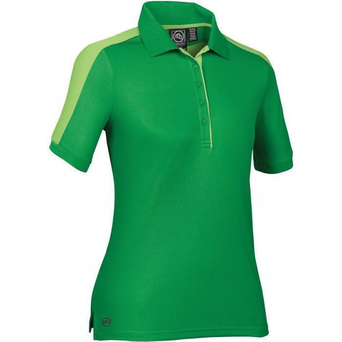 Stormtech Women's Amazon/Spring Green Shadow Polo