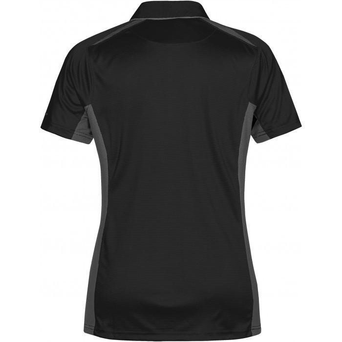 Stormtech Women's Black/Pewter Match Performance Polo