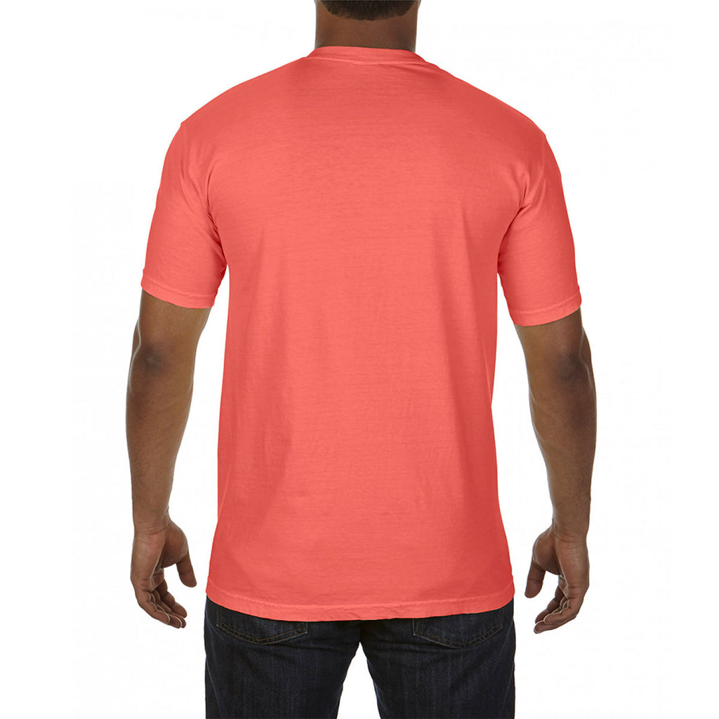 Comfort Colors Men's Bright Salmon Heavyweight T-Shirt
