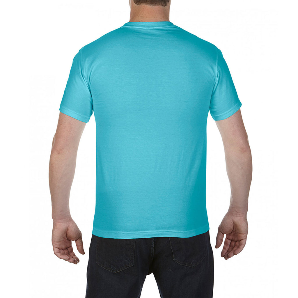 Comfort Colors Men's Lagoon Blue Heavyweight T-Shirt
