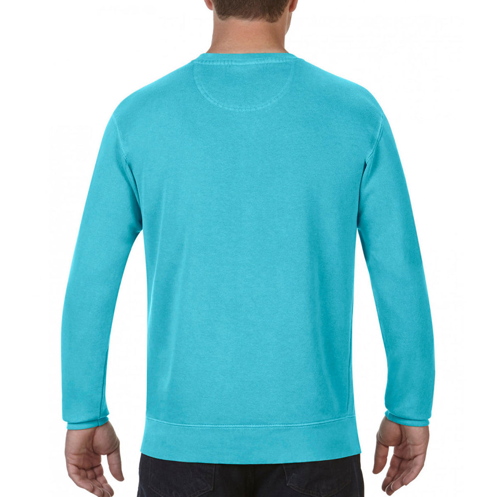 Comfort Colors Men's Lagoon Blue Drop Shoulder Sweatshirt
