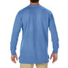 Comfort Colors Men's Flo Blue French Terry Pocket Sweatshirt