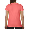 Comfort Colors Women's Neon Red Orange Fitted Ringspun T-Shirt