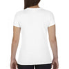 Comfort Colors Women's White Fitted Ringspun T-Shirt
