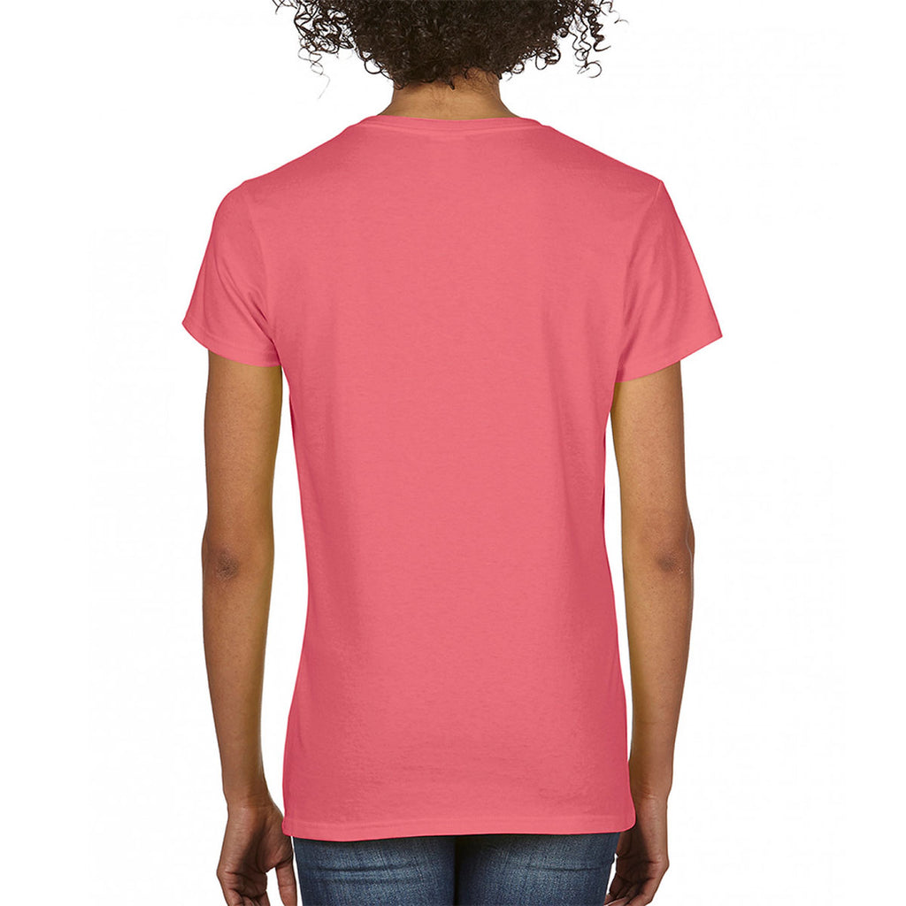 Comfort Colors Women's Watermelon V Neck T-Shirt