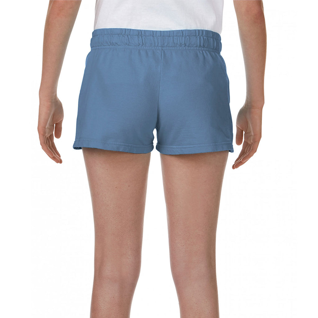 Comfort Colors Women's Blue Jean French Terry Shorts
