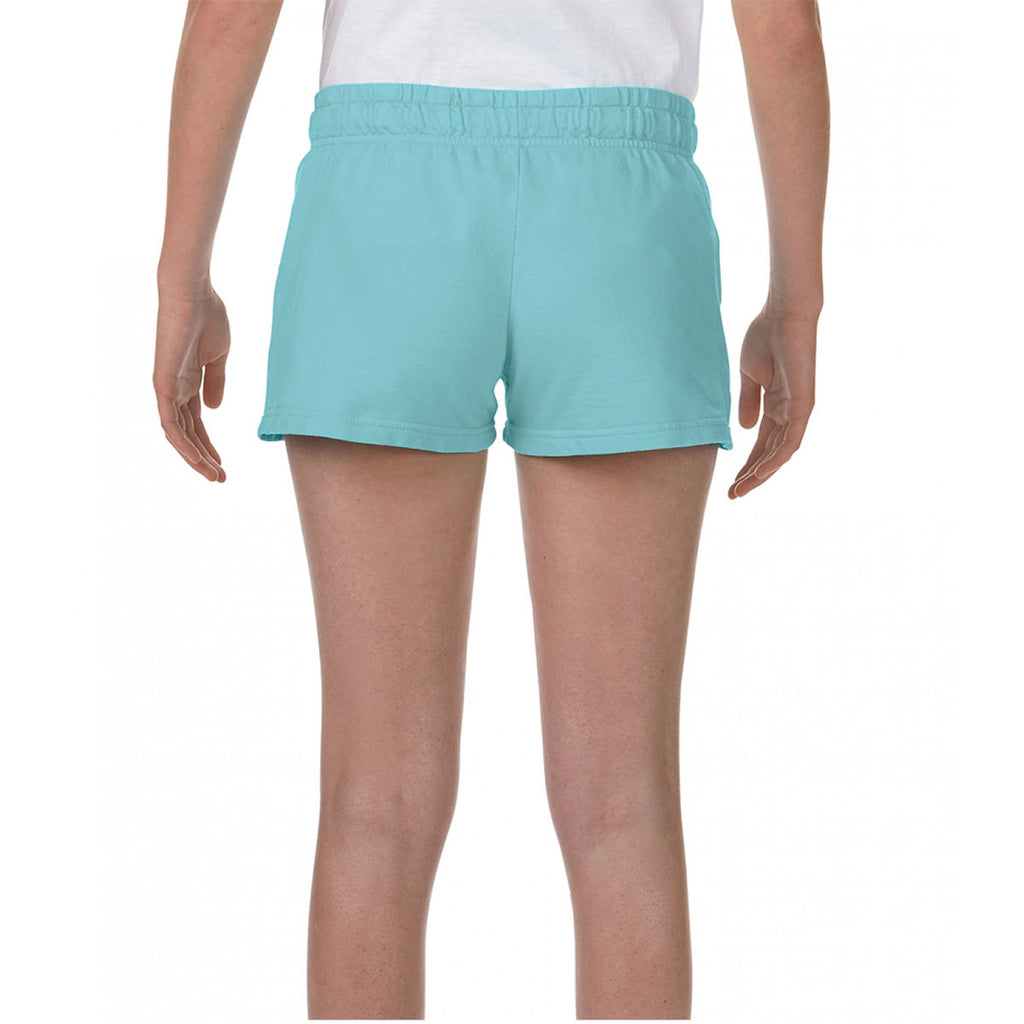 Comfort Colors Women's Chalky Mint French Terry Shorts