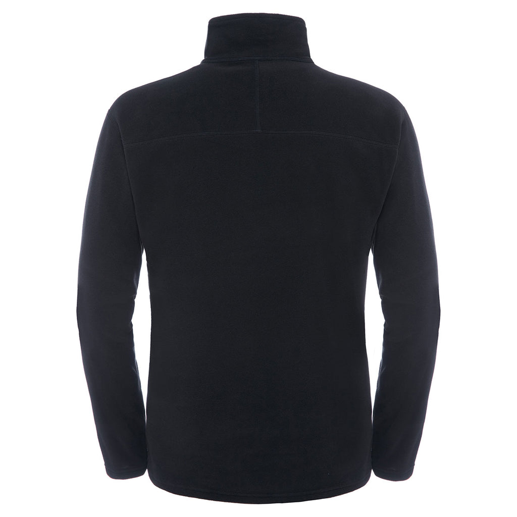 The North Face Men's Black Glacier 100 Quarter-Zip Fleece