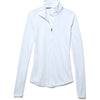 Under Armour Women's White Streaker Half Zip