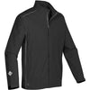 Stormtech Men's Black/Granite Vortice Rain Shell