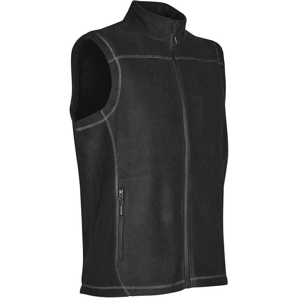 Stormtech Men's Black Reactor Fleece Vest